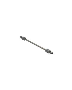 10" High Pressure Fuel Line (8mm x 3.5mm Line, M14x1.5 Nuts)