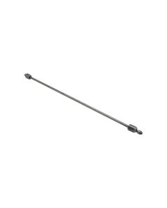 22" High Pressure Fuel Line (8mm x 3.5mm Line, M14x1.5 Nuts)