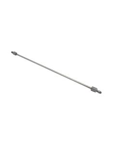 24" High Pressure Fuel Line (8mm x 3.5mm Line, M14x1.5 Nuts)