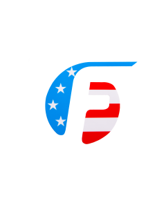 4" Stars and Stripes Fleece Decal