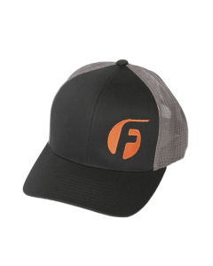 Mesh Back, Black and Gray Snap Back Hat