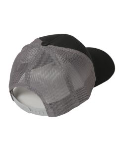 Mesh Back, Black and Gray Snap Back Hat