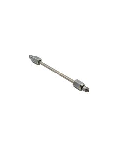 9" High Pressure Fuel Line (8mm x 3.5mm Line, M14x1.5 Nuts)