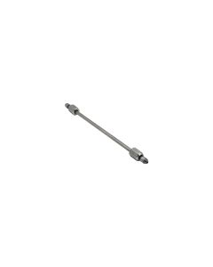 12" High Pressure Fuel Line (8mm x 3.5mm Line, M14x1.5 Nuts)