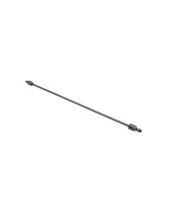 23" High Pressure Fuel Line (8mm x 3.5mm Line, M14x1.5 Nuts)