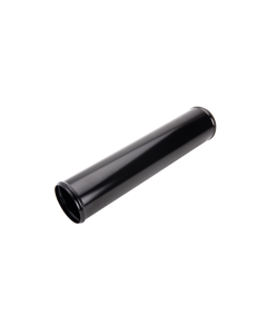 3" OD x 14" Universal CAC pipe with gloss black powder coat
