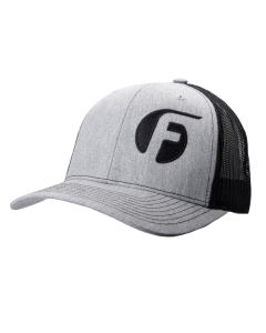 Gray Fleece Logo Snap Back Hat