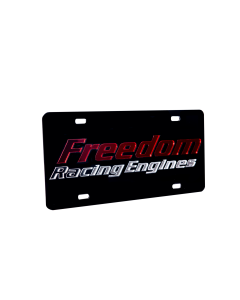 Freedom Racing Engines License Plate