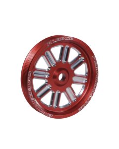 Spoke Design Cummins Dual Pump Pulley (Red)