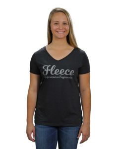 Fleece Performance Women's "Silver V-Neck" T-Shirt