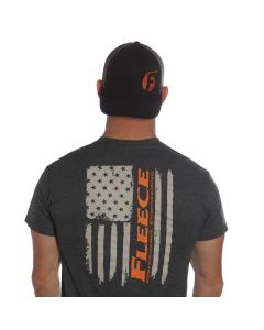  Fleece Performance "Flag" T-Shirt (Gray)