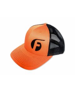 Black and Orange Snap Back Hat