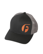 Mesh Back, Black and Gray Snap Back Hat