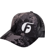 Fleece Performance Snap Back Hat - Veil Camo with Silver Fleece Logo
