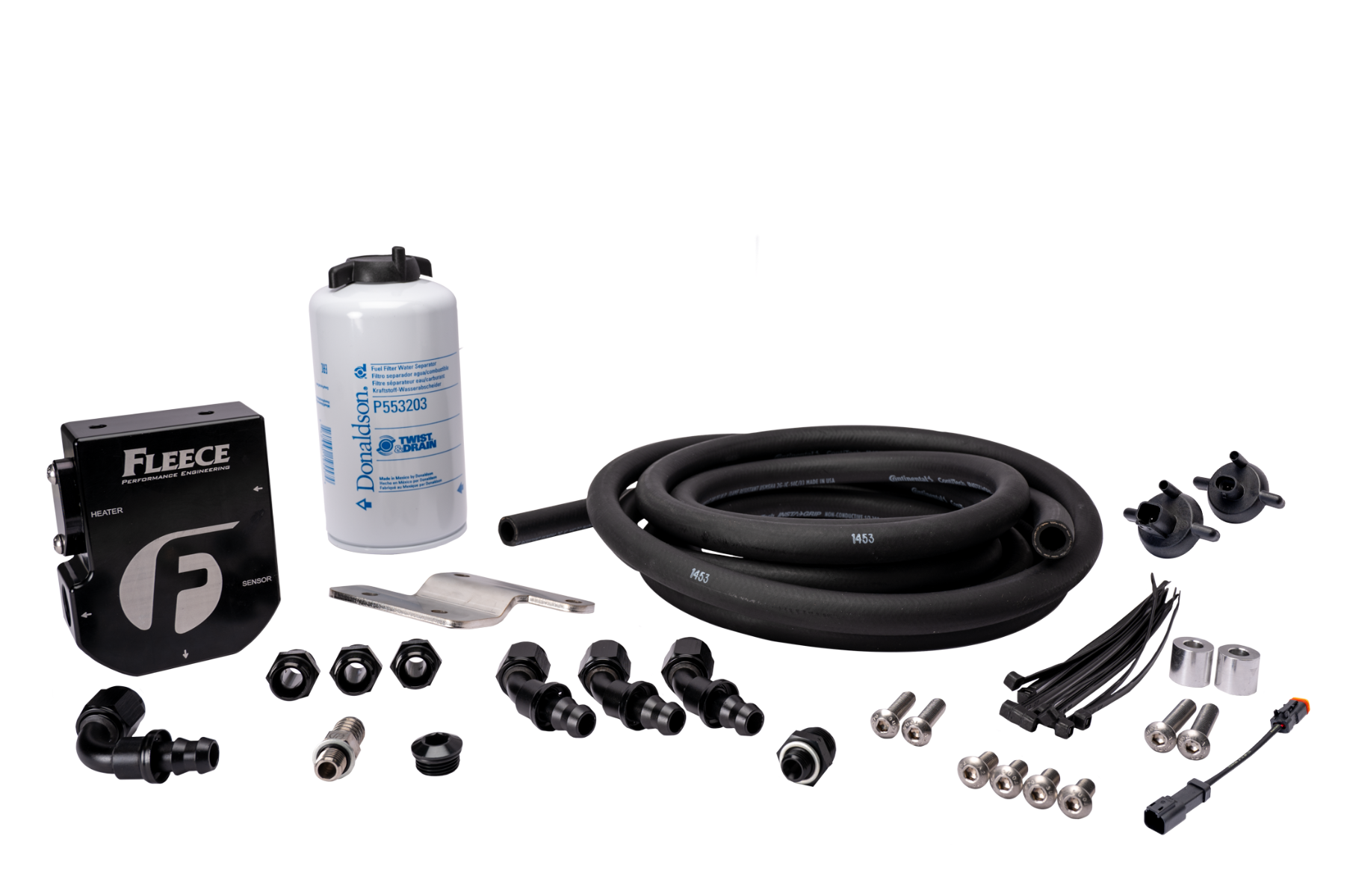 JERBOR Fuel Filter Bowl Bypass Kit – For Dodge Ram 5.9 / 6.7 Cummins Diesel (2003-2009)