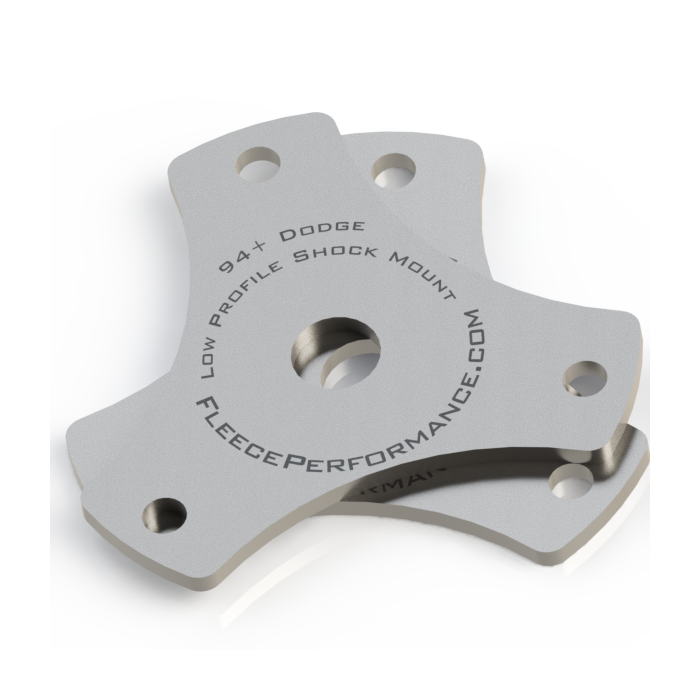 Fleece Low Profile Shock Mounts Suspension Upgrade